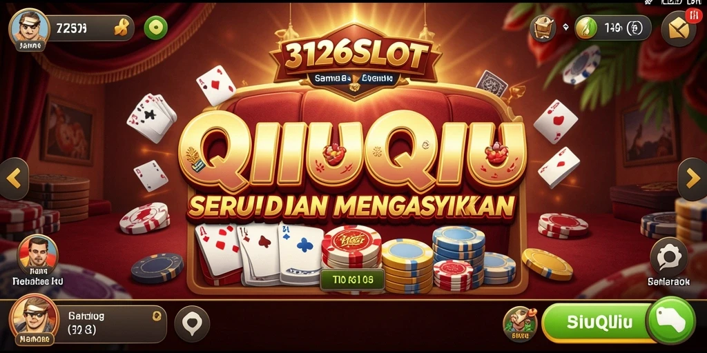 Tampilan gameplay QiuQiu yang seru di 3126SLOT.