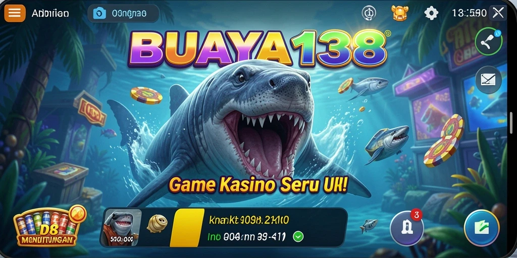 Tampilan menarik dan gameplay seru di BUAYA138.
