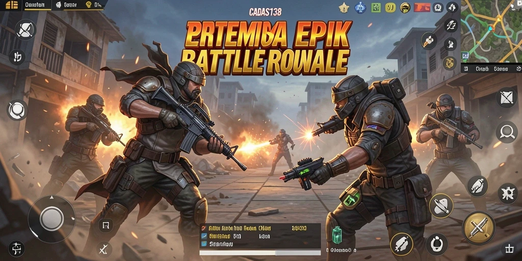 Tangkapan layar dari gameplay mendebarkan di CADAS138.