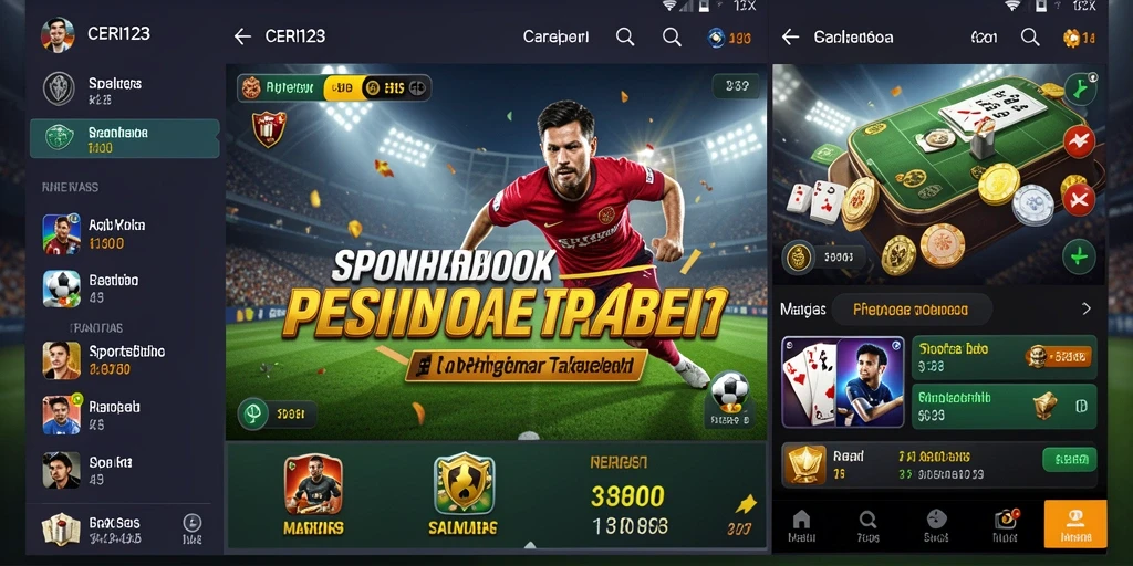 Tampilan gameplay menarik dari aplikasi Sportsbook CERI123 yang user-friendly.