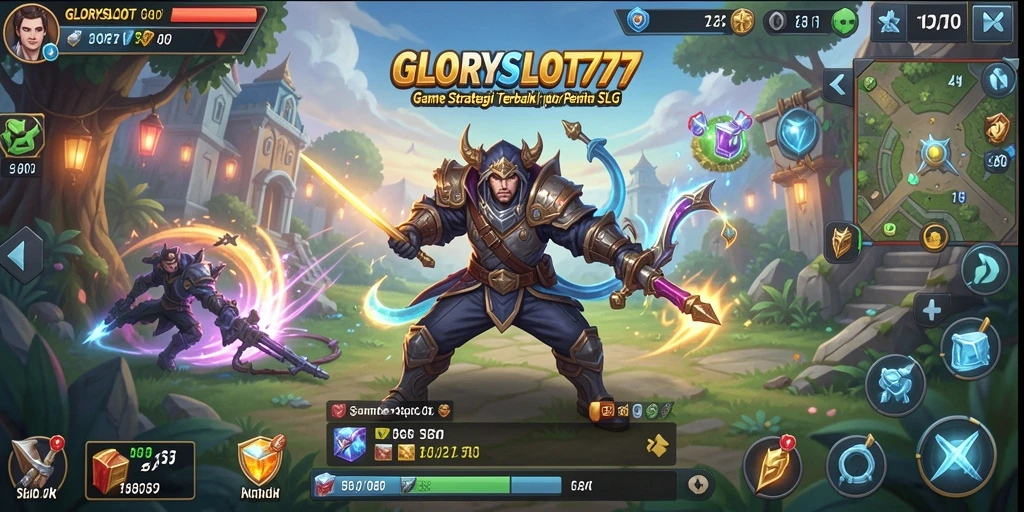 Tampilan gameplay GLORYSLOT777 yang menarik dan interaktif.