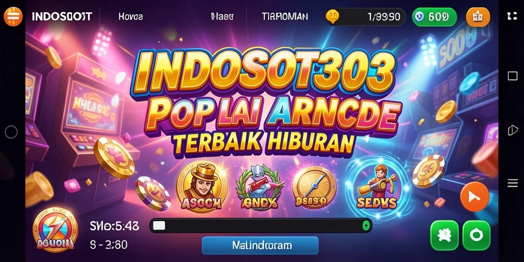 Tampilan gameplay seru dari INDOSLOT303 dengan berbagai tema slot menarik.