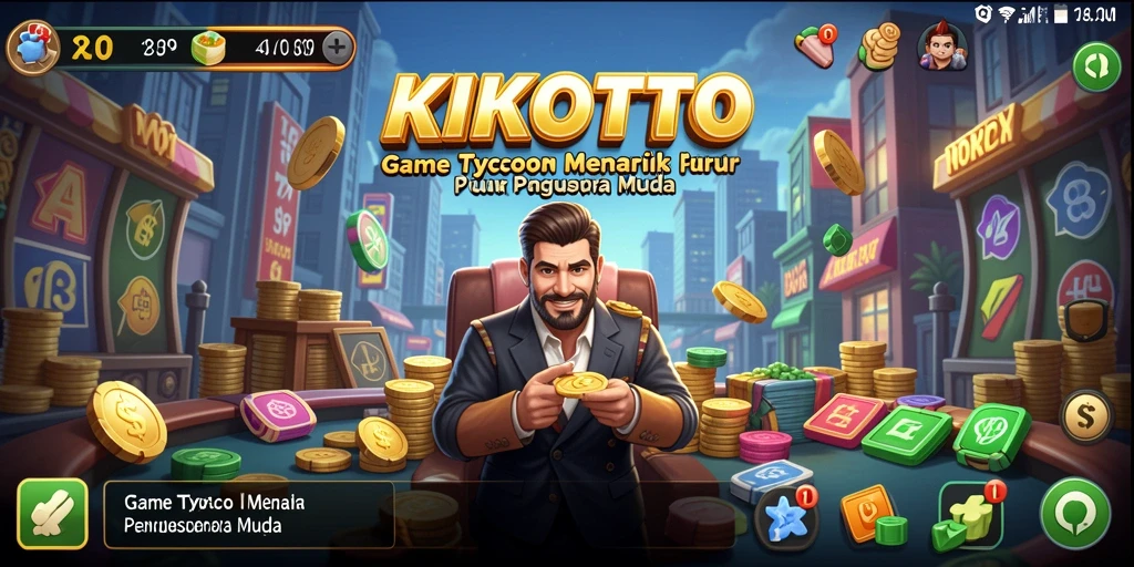 Tampilan gameplay menarik di dunia KIKOTOTO.