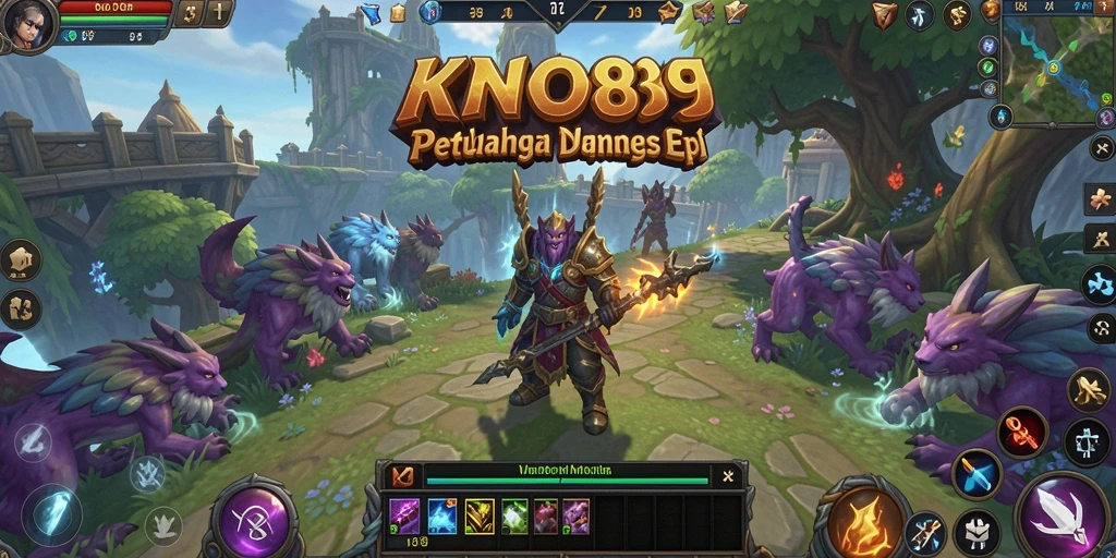Tampilan gameplay KNO89 yang menarik dan mendalam dalam dunia MMORPG.
