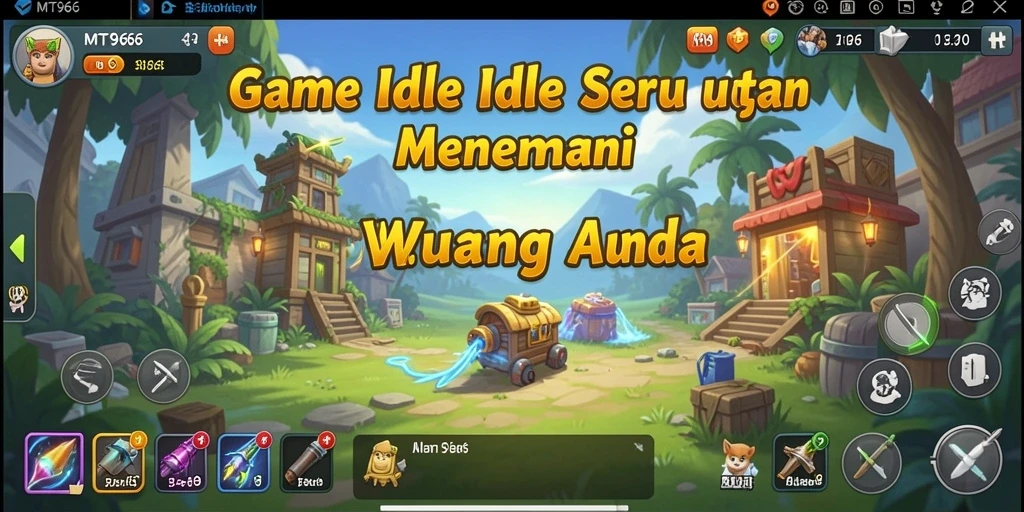 Tampak gameplay MT966 yang menarik dalam genre Idle.