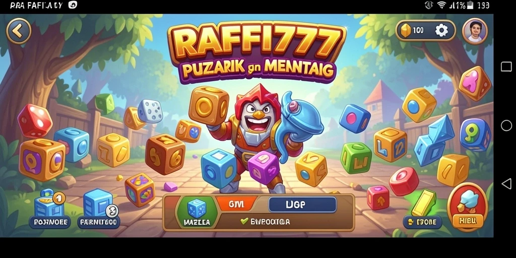 Tampilan gameplay RAFFI777 yang menarik dan penuh tantangan.