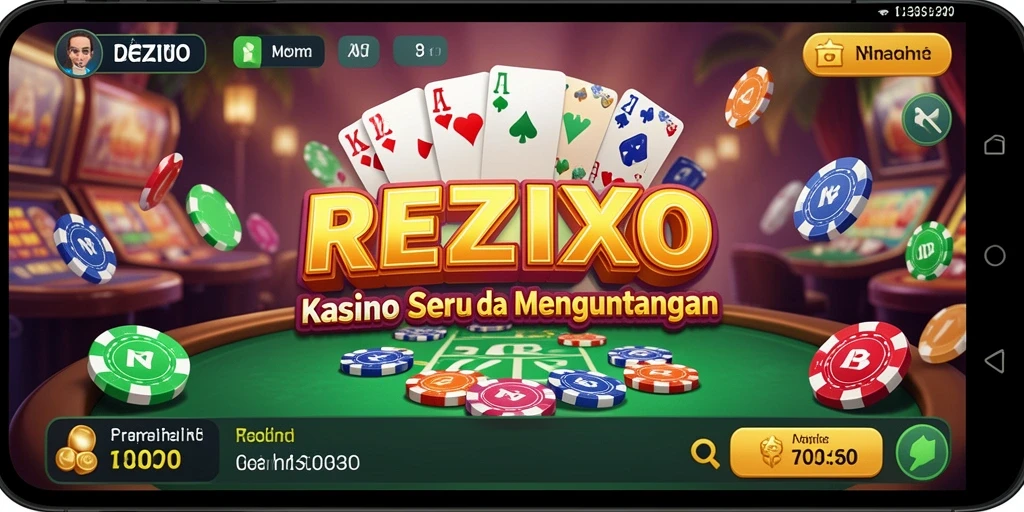 Gameplay seru di REZIXO dengan grafis yang menarik.