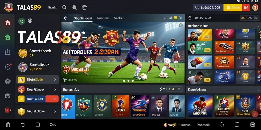 Gameplay menarik di TALAS89, menampilkan taruhan olahraga yang seru.